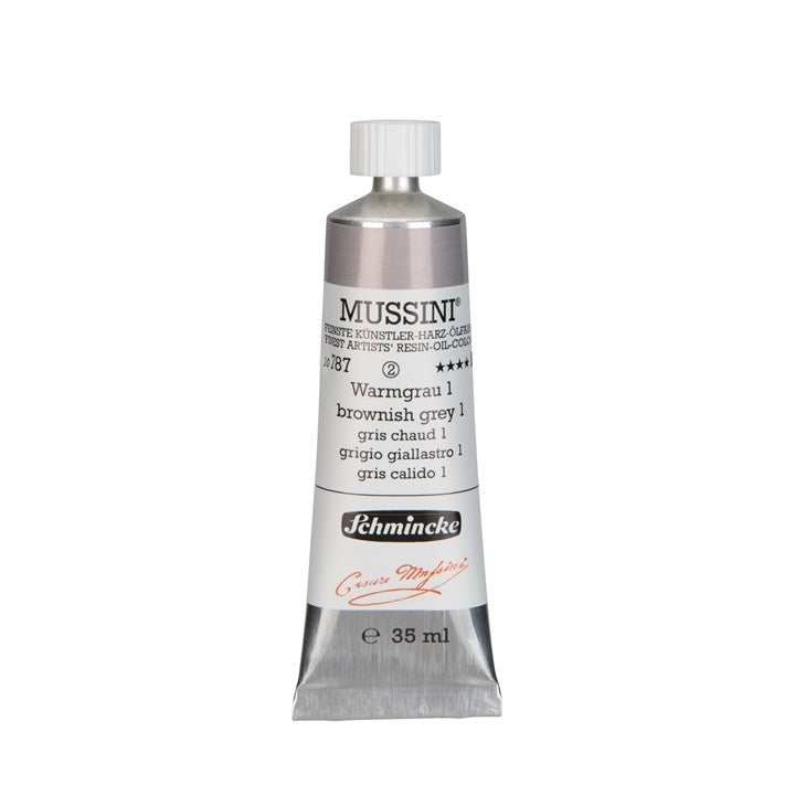Маслени бои Schmincke MUSSINI 35 ml – 787 кафяво сиво 1