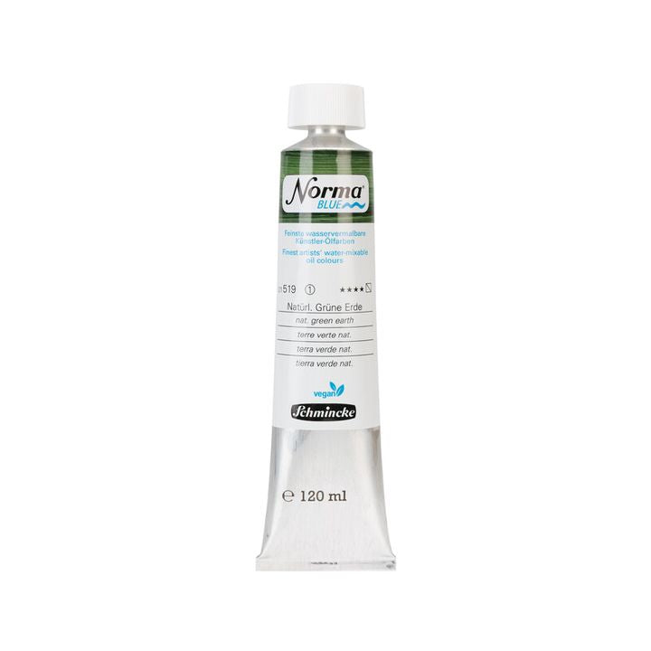 Маслени бои Schmincke Norma Blue 120 ml – 519 nat. green earth