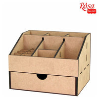Органайзер от MDF с 1 чекмедже ROSA TALENT 22.5x18x16.5 cm — изображение 1