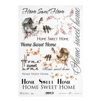 Оризова хартия A4 ITD - Home Sweet Home — изображение 1