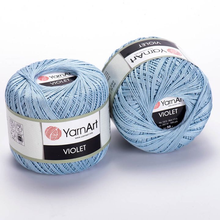 Памучна прежда YarnArt Violet 50 гр. — изображение 10