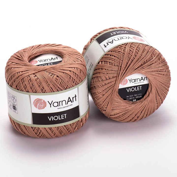 Памучна прежда YarnArt Violet 50 гр. — изображение 3