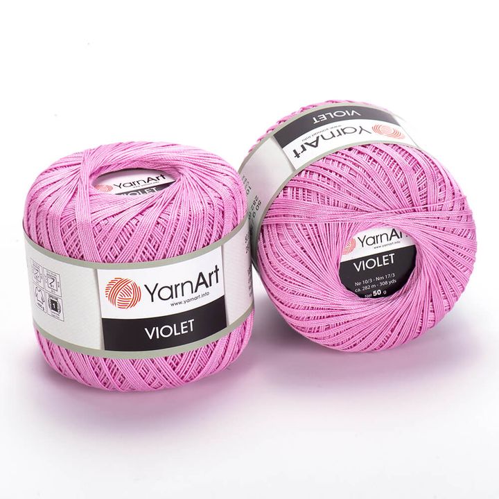 Памучна прежда YarnArt Violet 50 гр. — изображение 5