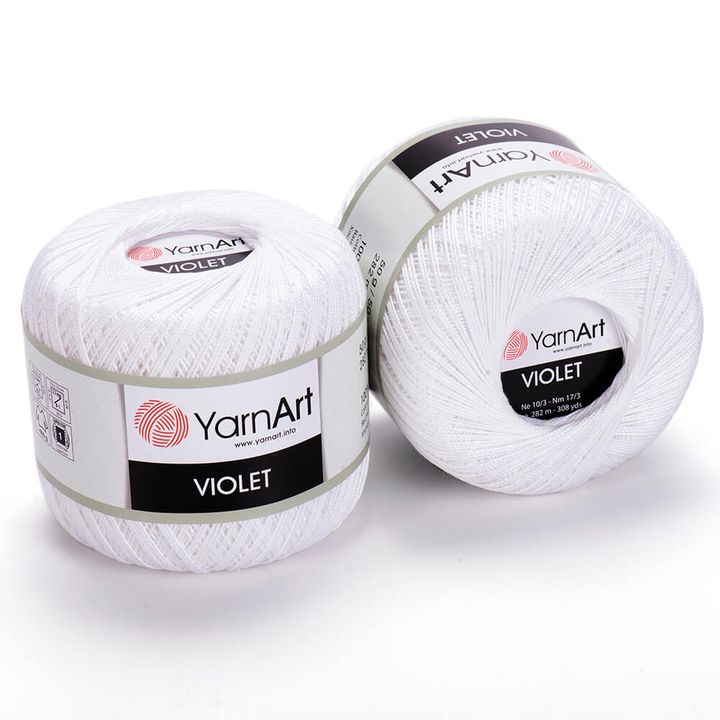 Памучна прежда YarnArt Violet 50 гр. — изображение 6