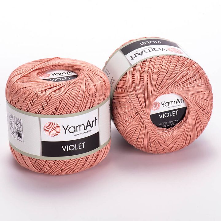 Памучна прежда YarnArt Violet 50 гр. — изображение 7