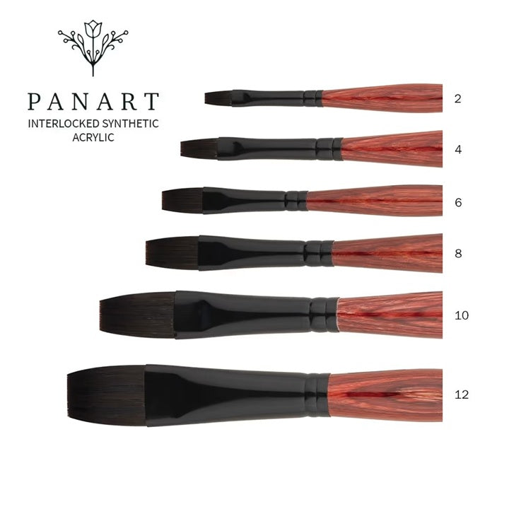 PanArt 3322 Плоска акрилна четка — изображение 2