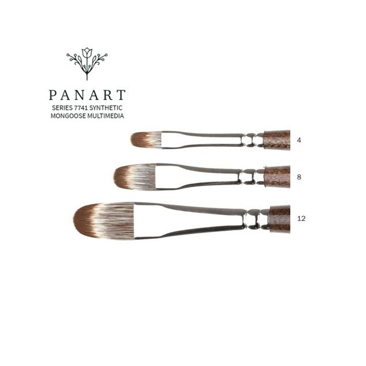 PanArt 7741 Четка за филтриране - синтетичен косъм Mongoose — изображение 1