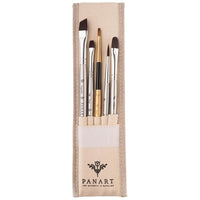 PanArt ATL-02 Комплект от 5 четки в памучен калъф — изображение 1