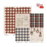 Хартия за скрапбукинг 30.48 x 30.48 см New Years magic – No. 6