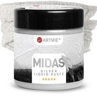 Течна метална паста ARTMIE MIDAS silver – 150 мл