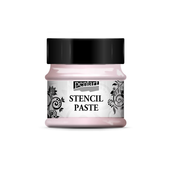 Паста за шаблон перлена Stencil Paste Pentart 50ml — изображение 1
