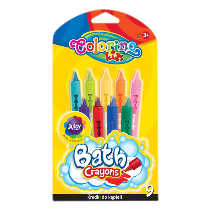 Пастели за баня Colorino 9 бр. — изображение 1