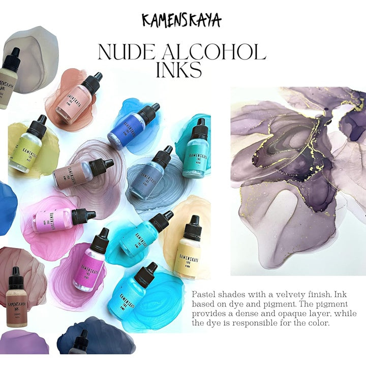Пастелно алкохолно мастило KAMENSKAYA NUDE 15ml — изображение 2