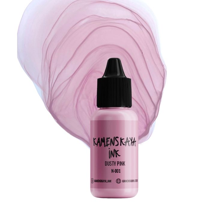 Пастелно алкохолно мастило KAMENSKAYA NUDE 15ml – N-001 прашно розово