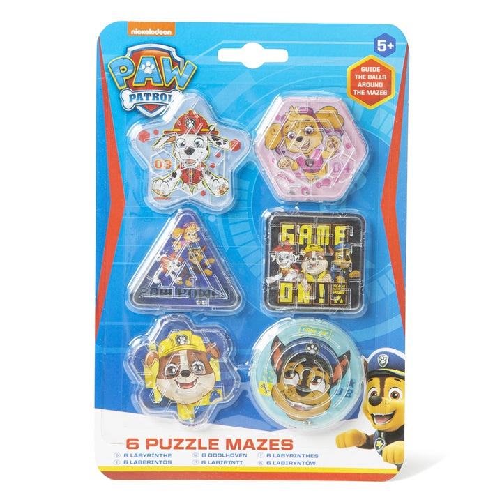PAW PATROL мини лабиринт 6 бр. — изображение 1