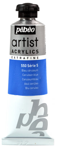 Акрилна боя Pebeo Artist 37 ml – Церулеум синьо