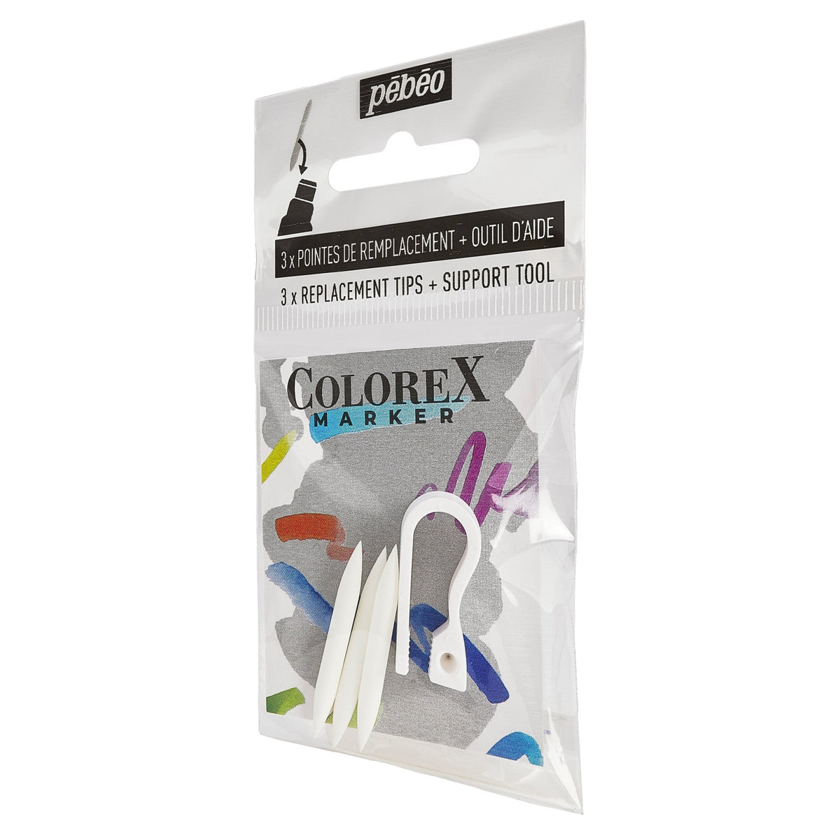 Pebeo Colorex комплект резервни писци за маркери 1 mm – 3 бр.
