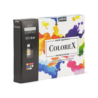Pebeo Colorex комплект акварелни бои 12 x 20 ml