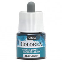 Pebeo Colorex течен акварел 45 ml – Бутилково зелено