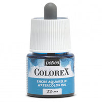 Pebeo Colorex течен акварел 45 ml – Циан