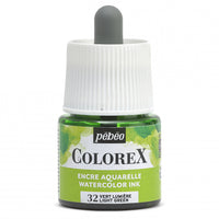 Pebeo Colorex течен акварел 45 ml – Светлозелено