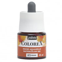 Pebeo Colorex течен акварел 45 ml – Оранжев