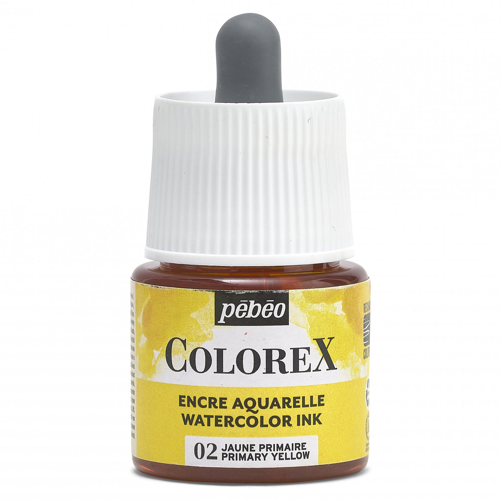 Pebeo Colorex течен акварел 45 ml – Първично жълто