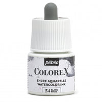 Pebeo Colorex течен акварел 45 ml – Бял