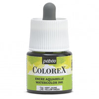 Pebeo Colorex течен акварел 45 ml – Жълто-зелено