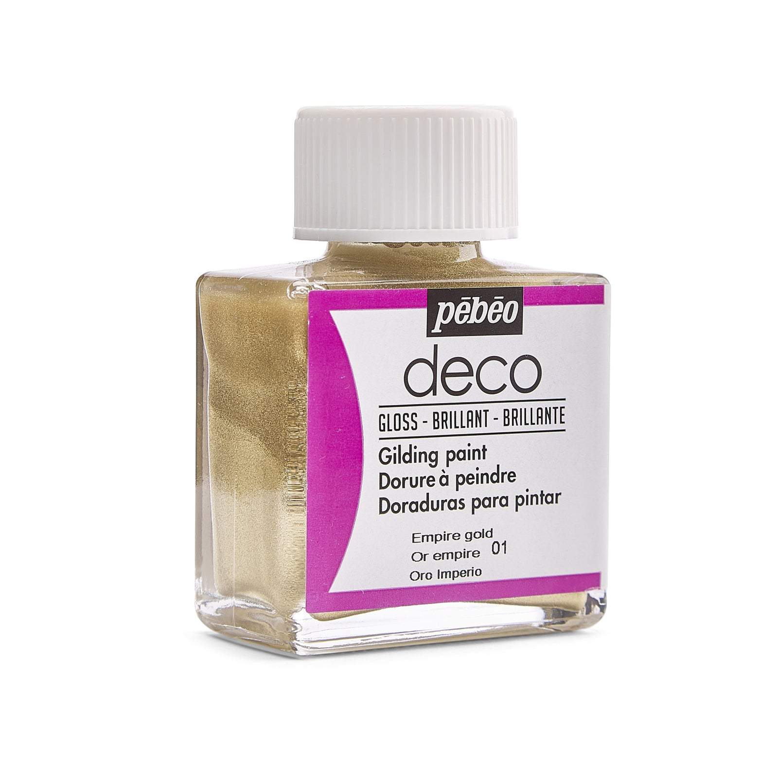 Декоративна акрилна боя Pebeo Deco гланц 75 ml - злато