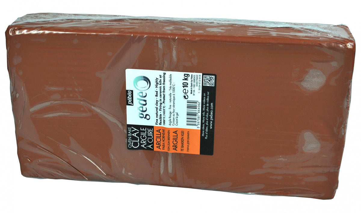 Pebeo Gédéo грънчарска глина 5 kg червена – 10 kg červená