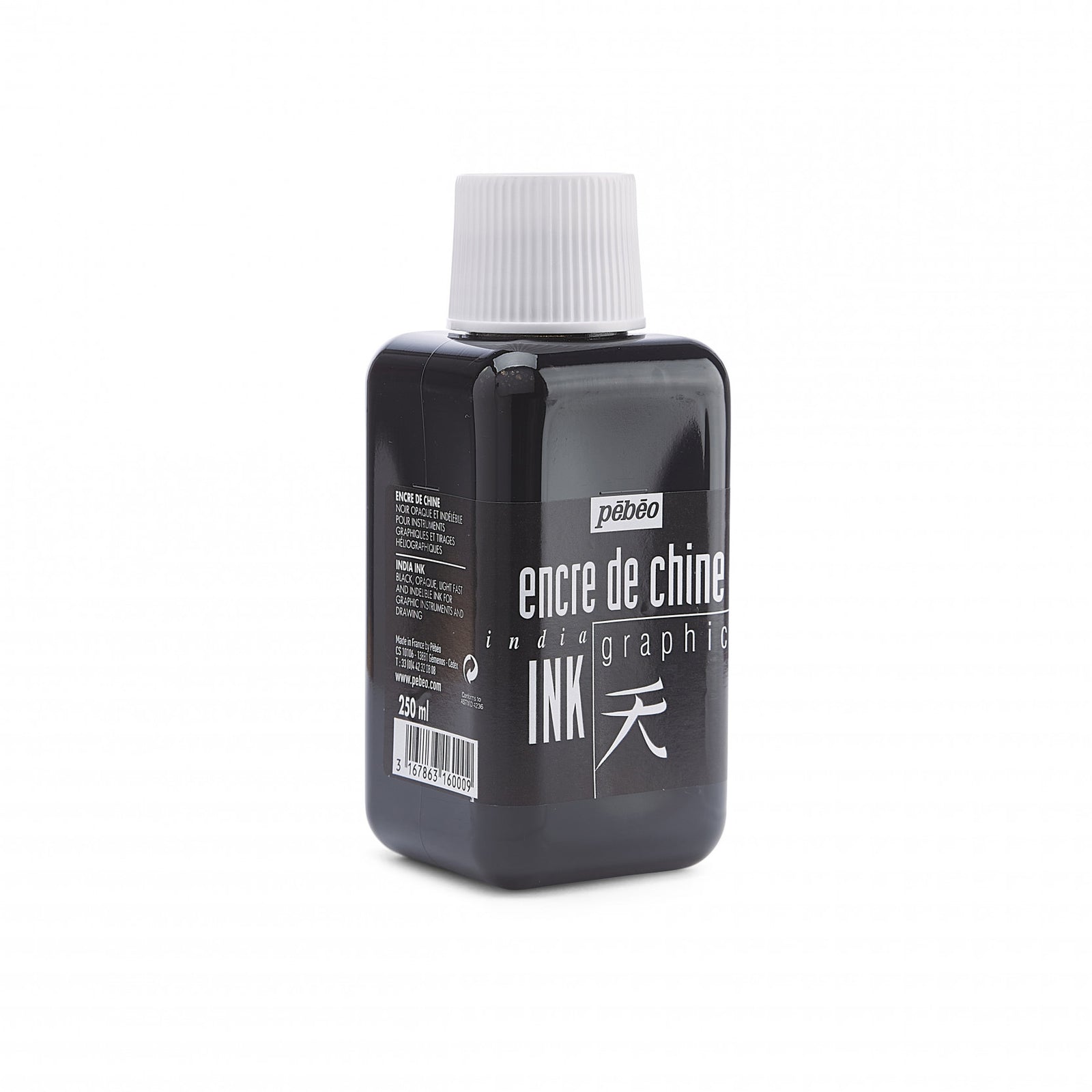Pebeo индийски графичен туш 250 ml