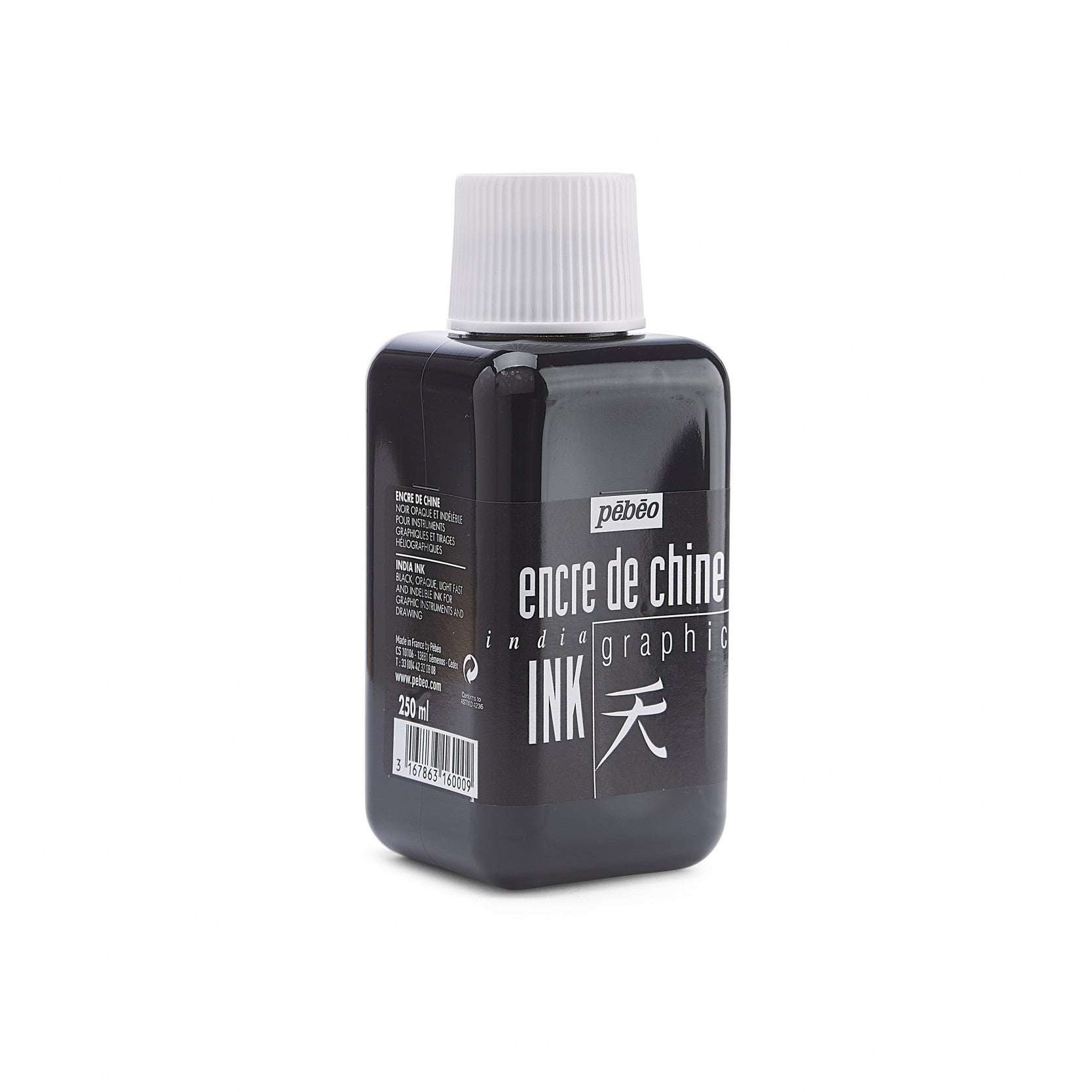 Pebeo индийски графичен туш 250 ml