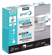 Кристална епоксидна смола Pebeo Gédéo Crystal Resin 150 ml прозрачна