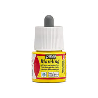 Мраморираща боя Pebeo Marbling 45 ml – Лимоненожълто