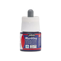 Мраморираща боя Pebeo Marbling 45 ml – Ултрамаринено синьо