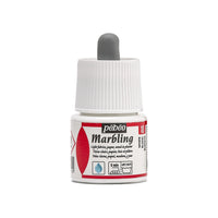 Мраморираща боя Pebeo Marbling 45 ml – Бяло