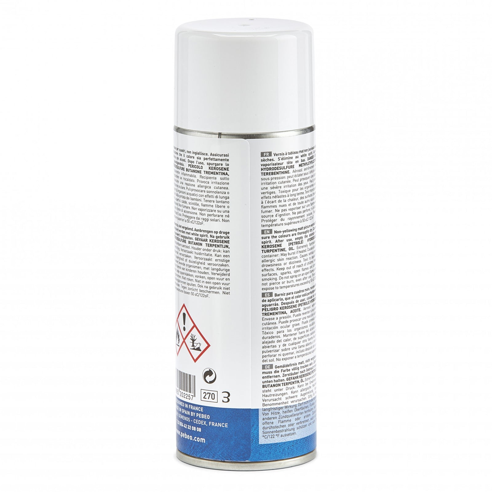 PEBEO матов краен лак спрей Studio Acrylics 200 ml