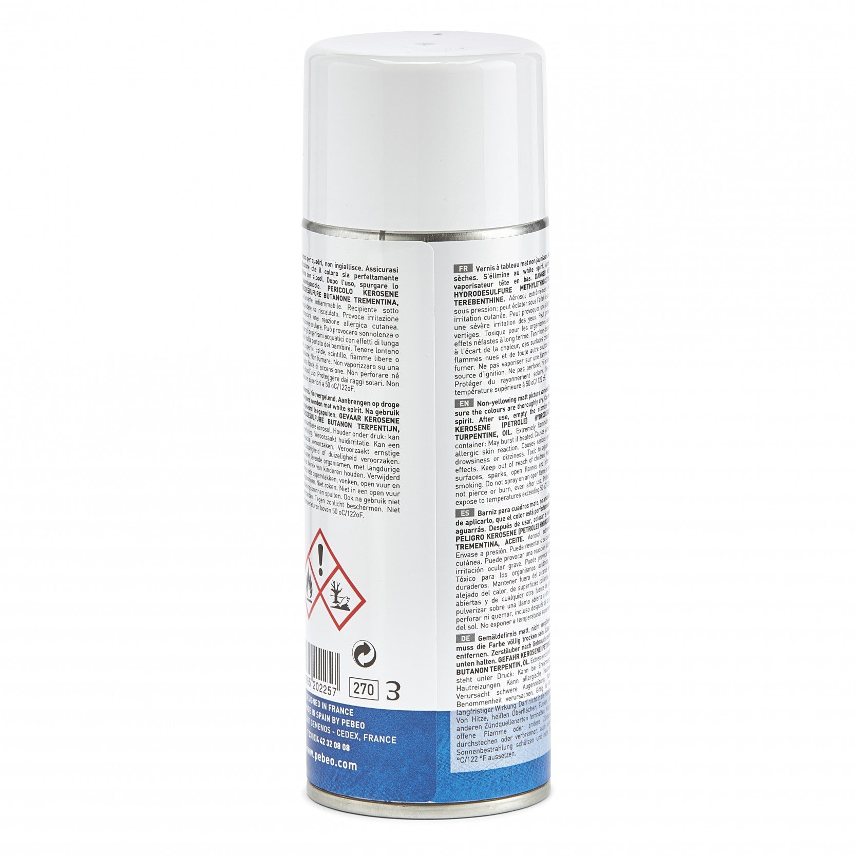 PEBEO матов краен лак спрей Studio Acrylics 200 ml