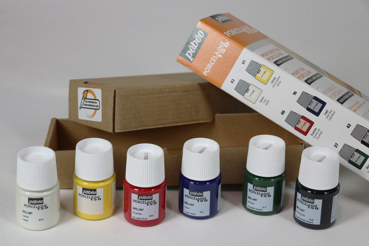 PEBEO Porcelaine 150 комплект бои за порцелан 6 x 20 ml
