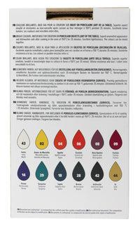 Pebeo Porcelaine 150 комплект бои за порцелан 12 x 20 ml Exploration 1