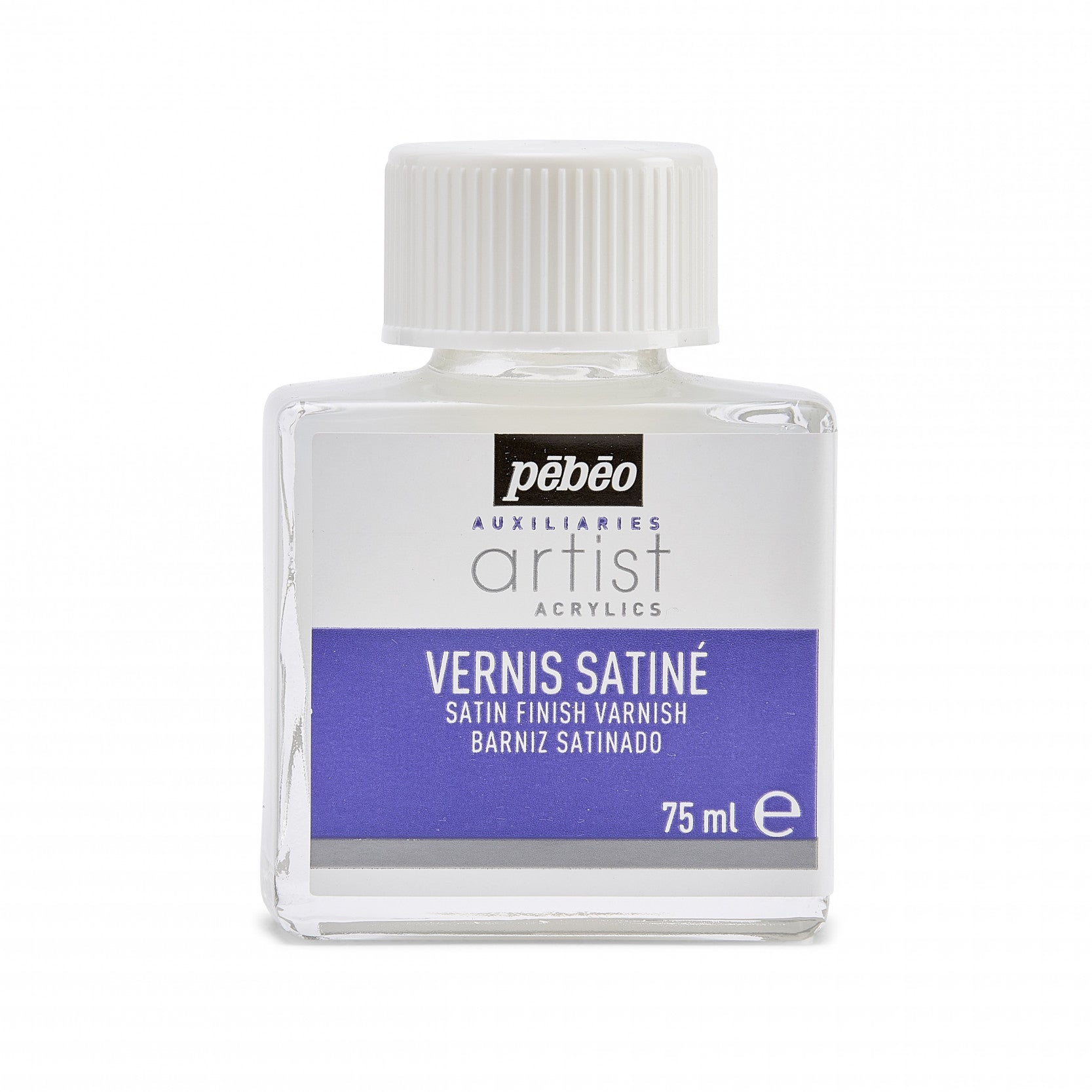 Pebeo Studio Acrylics сатенен лак 75 ml