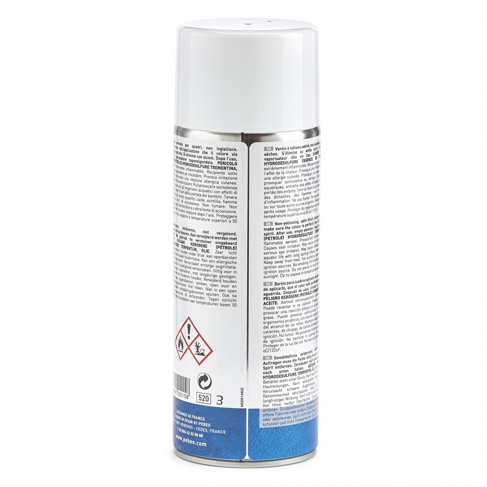 Pebeo сатенен лак спрей 400 ml
