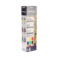 Комплект покривни бои за текстил Pebeo Setacolor 6 x 20 ml
