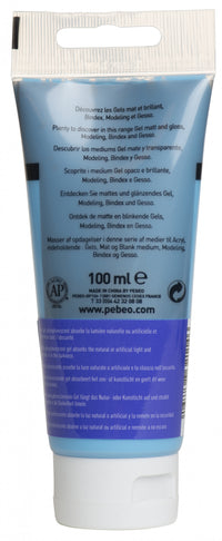 Pebeo Studio акрилен гел 100 ml Phosphorescent Blue