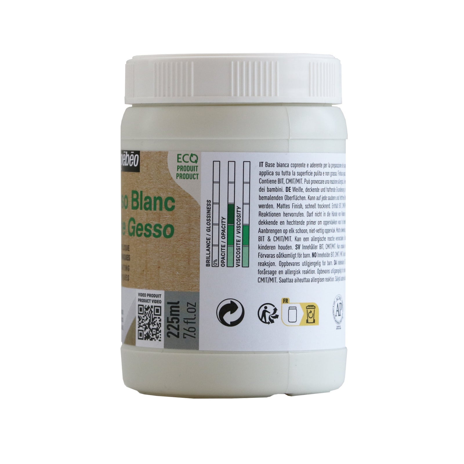 Pebeo Studio акрилен гесо грунд 225 ml