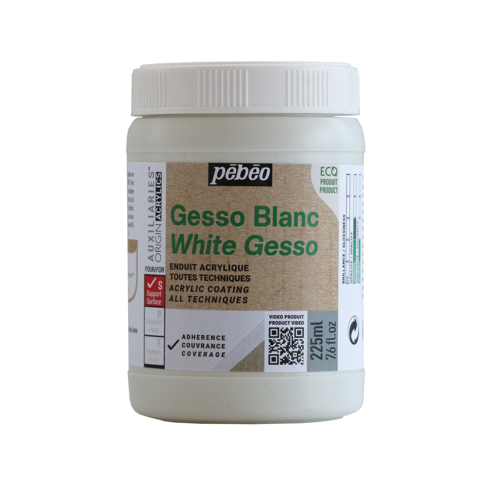 Pebeo Studio акрилен гесо грунд 225 ml