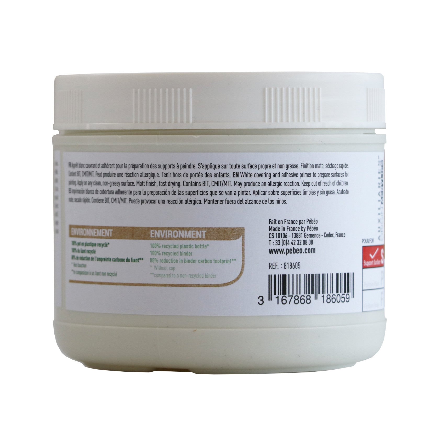 Pebeo Studio гесо грунд 475 ml