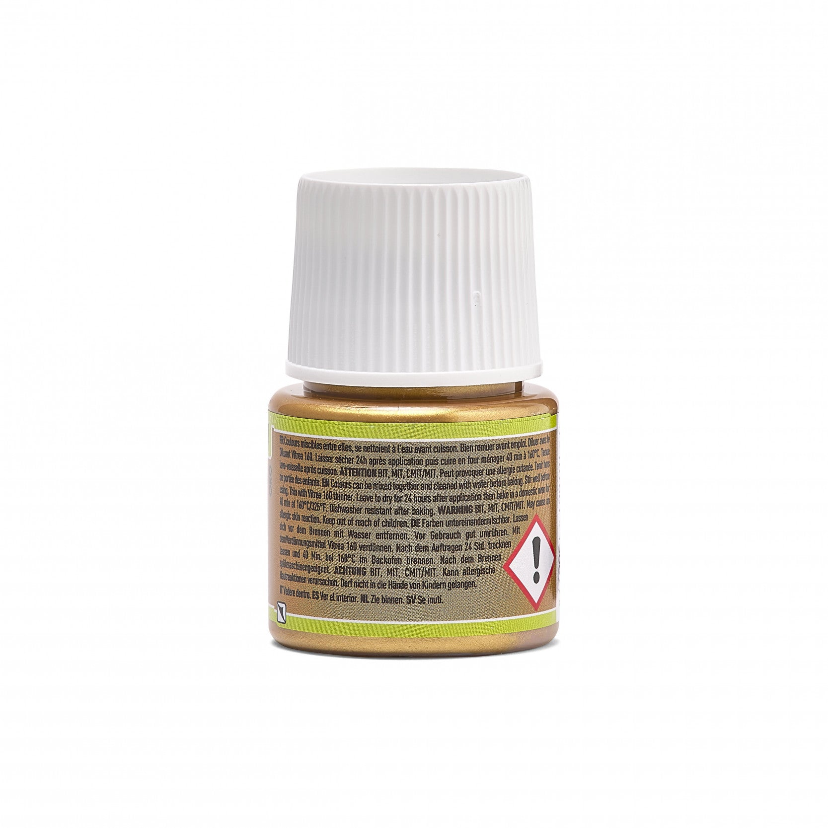 Витражна боя за стъкло Pebeo Vitrea 160 – 45 ml, Shimmer Gold