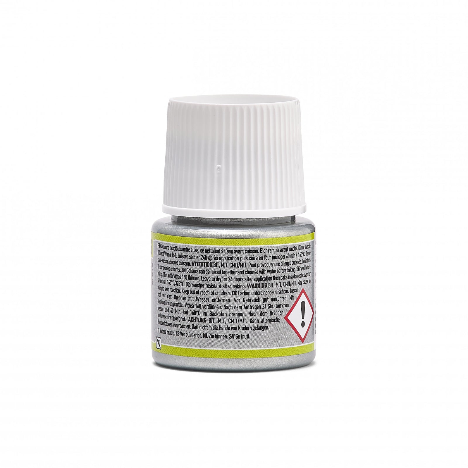 Pebeo Vitrea 160 витражна боя за стъкло 45 ml Shimmer Silver